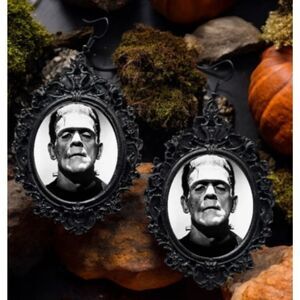 Frankenstein's Monster Earrings Horror Movie NightJewelryVintageMovieMemorabilia